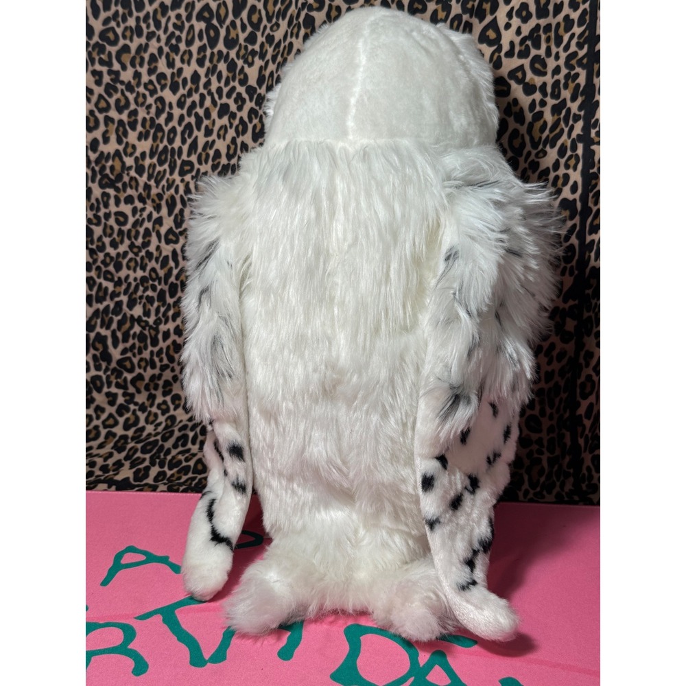 Noble Collection Harry Potter Hedwig Plush Snowy Owl Stuffed Animal White 12in - Picture 6 of 6